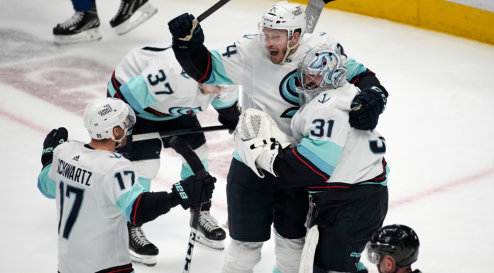 Kraken eliminate reigning champ Avalanche for franchise’s first playoff series win