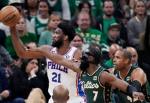 Embiid scores 33 as 76ers take 3-2 lead with big Game 5 win over Celtics