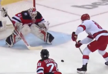 Hurricanes’ Necas bats in bouncing pass from Martinook in Game 4 vs. Devils