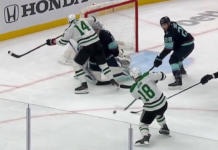 Domi’s beautiful snipe stands after Kraken challenge for goaltender interference