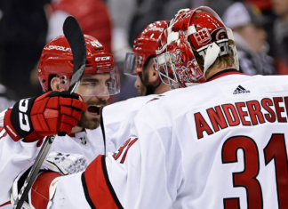Hurricanes’ balanced offence, advantage in net pushes Devils to brink of elimination