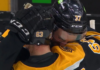 Panthers and Bruins exchange handshakes following Florida’s Game 7 win