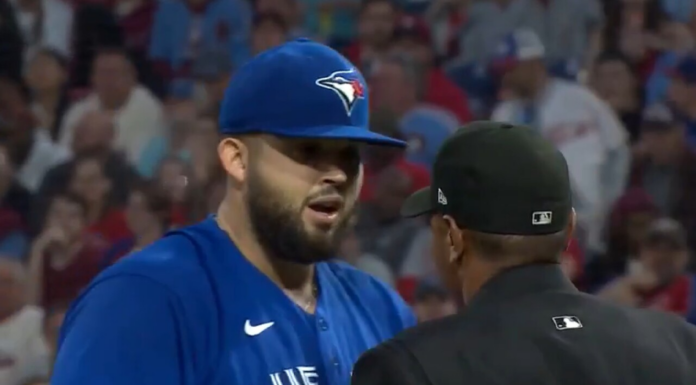 Blue Jays’ Manoah walks runner on pitch clock violation, allows double and run to score