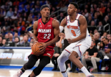 Butler, Lowry lead Heat to Game 1 victory over Knicks to open second-round series