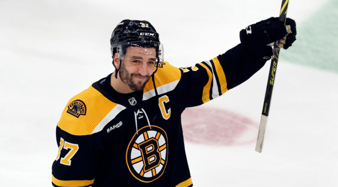 Bruins’ Bergeron to take time to reflect on retirement, played with herniated disc