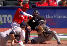 Blue Jays’ Gimenez belts three-run shot to dead centre vs. Yankees