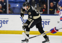 While junior hockey changes, Tynan Lawrence stays loyal to USHL, Lumberjacks