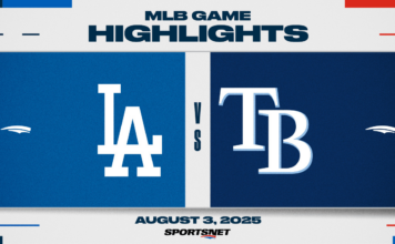 MLB Highlights: Dodgers 3, Rays 0