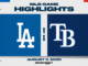MLB Highlights: Dodgers 3, Rays 0