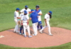 Blue Jays’ new acquisitions falter in unsteady loss to Royals