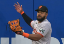 Padres’ Bogaerts homer called back due to fan interference