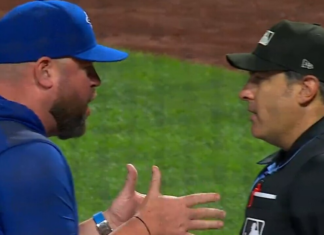 Blue Jays’ Schneider ejected after getting heated over strikeout call
