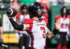 Redblacks QB Dru Brown ‘not likely’ to play Friday vs. Elks