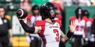 Redblacks QB Dru Brown ‘not likely’ to play Friday vs. Elks