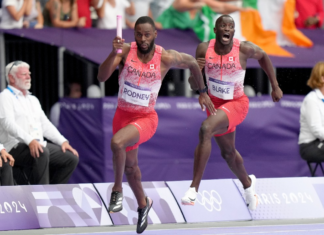 Canadian Jerome Blake breaks national championship record to win 200-metre title