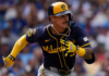 Brewers shortstop Joey Ortiz placed on injured list with strained hamstring