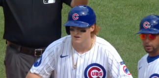 Cubs’ Caissie smacks first career hit to shallow left-centre vs. Brewers