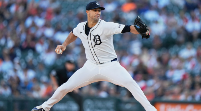 Jack Flaherty strikes out nine, Tigers rout Astros in series opener