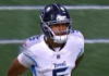 Titans’ Ayomanor hauls in pass from Ward for 35-yard gain