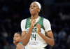 Dominique Malonga wins rookie duel against Paige Bueckers as Storm rout Wings
