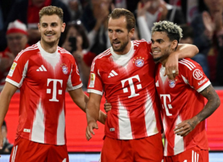 Kane hits hat trick as Bayern routs Leipzig in Bundesliga opener