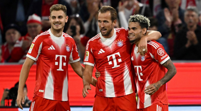 Kane hits hat trick as Bayern routs Leipzig in Bundesliga opener