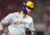 MLB-best Brewers rally past Reds, tie club record with 13th straight win