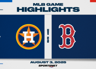 MLB Highlights: Red Sox 6, Astros 1