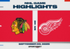NHL Pre-Season Highlights: Red Wings 3, Blackhawks 2