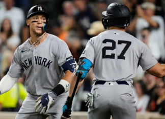 Judge hits 49th HR, Stanton smacks 3-run shot to lead Yankees past Orioles