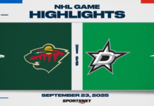 NHL Pre-Season Highlights: Stars 3, Wild 2 (OT)