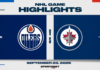 NHL Pre-Season Highlights: Oilers 3, Jets 2
