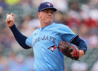 Blue Jays recall RHP Braydon Fisher, option RHP Dillon Tate to triple-A
