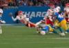 Chiefs’ Mahomes gets out of trouble with slick flick for first down