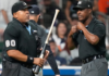 Astros’ Trammell facing no discipline after having bat confiscated vs. Yankees