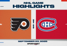 NHL Pre-Season Highlights: Canadiens 4, Flyers 2