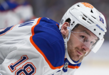 Oilers’ Zach Hyman yet to shoot puck amid rehab from wrist injury