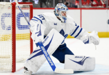 Maple Leafs’ goalie depth to be tested by Joseph Woll’s leave