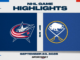 NHL Pre-Season Highlights: Sabres 2, Blue Jackets 1