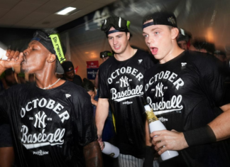 Yankees clinch playoff berth, move within one of AL East-leading Blue Jays
