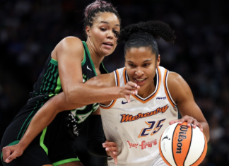 Mercury rally from 20-point deficit, beat Lynx in OT and even semifinal series