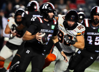 Crum leads Redblacks to comeback win over Lions