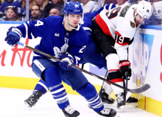 Battle for Maple Leafs jobs narrows with Laughton injury, Kampf waivers