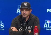 ‘I’m sure it’ll be raucous’: Yankees’ Boone on Rogers Centre environment