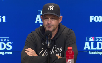 ‘I’m sure it’ll be raucous’: Yankees’ Boone on Rogers Centre environment