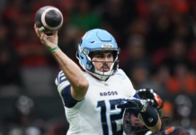 Argos leaning toward leaving Chad Kelly on injured list for entire season
