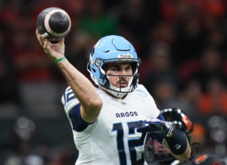 Argos leaning toward leaving Chad Kelly on injured list for entire season