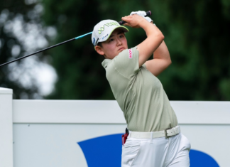 Akie Iwai leads at windy Hoakalei, Nelly Korda two shots behind