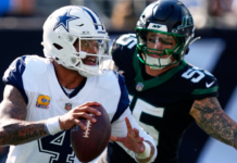 Cowboys dominate Jets behind Dak Prescott’s four TD passes