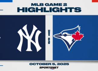 MLB Game 2 Highlights: Blue Jays 13, Yankees 7